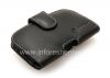 Photo 7 — ブラックベリー9900/9930 Bold Touch用のシグネチャーレザーケースポケット手作りクリップMonaco垂直/ Horisontalポーチタイプのレザーケース, ブラック（黒）、ランドスケープ（横長）
