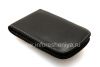 Photo 3 — Signature Leather Case-saku buatan tangan klip Monaco Vertikal / Horisontal Pouch Jenis Kulit Kasus untuk BlackBerry 9900 / 9930 Bold Sentuh, Hitam (Black), Potret (Vertikal)
