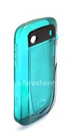 Photo 4 — Funda de silicona Corporativa sellada iSkin Vibes para BlackBerry 9900/9930 Bold Touch, Turquesa (azul)