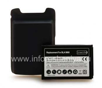High Capacity Battery for BlackBerry 9850/9860 Torch