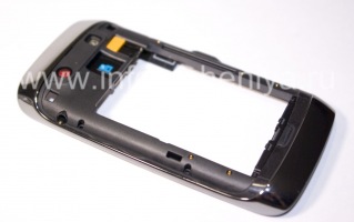 The middle part of the original body with all the elements for BlackBerry 9850/9860 Torch, The black