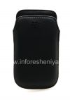 Photo 1 — Isikhumba Case-pocket BlackBerry 9850 / 9860 Torch, Black, ukuthungwa emihle