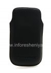 Photo 2 — Isikhumba Case-pocket BlackBerry 9850 / 9860 Torch, Black, ukuthungwa emihle