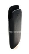 Photo 3 — Isikhumba Case-pocket BlackBerry 9850 / 9860 Torch, Black, ukuthungwa emihle