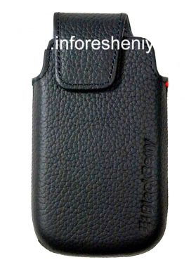 Купить Оригинальный кожаный чехол с клипсой Leather Swivel Holster для BlackBerry 9850/9860 Torch