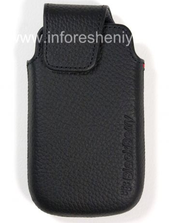 Оригинальный кожаный чехол-карман Leather Pocket для BlackBerry 9850/9860 Torch