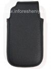 Photo 2 — Asli Leather Case-saku Kulit Pocket untuk BlackBerry 9850 / 9860 Torch, hitam