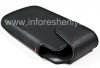 Photo 8 — Asli Leather Case-saku Kulit Pocket untuk BlackBerry 9850 / 9860 Torch, hitam