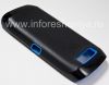 Photo 7 — Skin Case prime initiale durcis pour BlackBerry 9850/9860 Torch, Noir / Bleu (Noir / Bleu)
