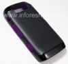 Photo 5 — Skin Case prime initiale durcis pour BlackBerry 9850/9860 Torch, Noir / Violet (Noir / Violet)