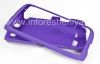 Photo 5 — Plastic abathwele Solution Case for BlackBerry 9850 / 9860 Torch, Purple (Purple)