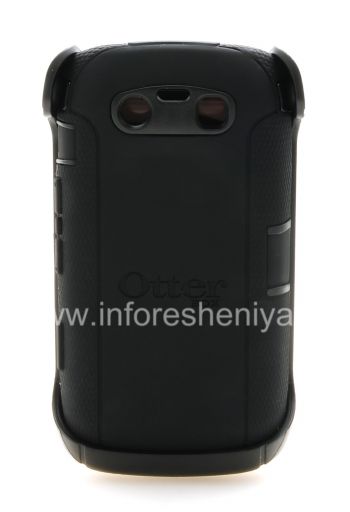 保护OtterBox保护后卫系列案例BlackBerry 9850 / 9860 Torch坚定塑料盖住房高水平