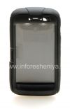 Photo 11 — Firm plastic cover zezindlu ezingeni eliphezulu of ukuvikelwa OtterBox wasemuva Series Case for BlackBerry 9850 / 9860 Torch, Black (Black)