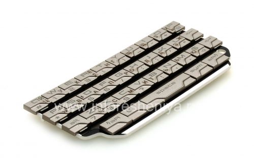 Photogallery for ロシア語キーボードBlackBerry P'9981ポルシェデザイン（彫刻）, 銀 product