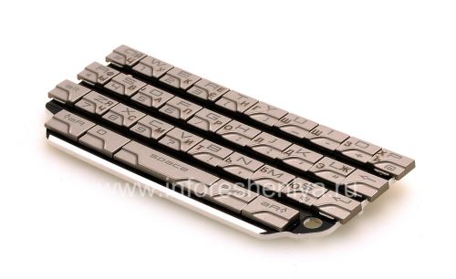 Photogallery for ロシア語キーボードBlackBerry P'9981ポルシェデザイン（彫刻）, 銀 product