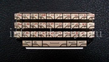 ブラックベリーP'9981ポルシェデザインのためのロシア語キーボード