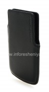 Photo 3 — Asli Leather Case-saku P'3300 Kulit Pocket untuk BlackBerry P'9981 Porsche Design, hitam