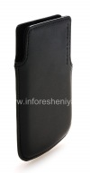Photo 4 — Asli Leather Case-saku P'3300 Kulit Pocket untuk BlackBerry P'9981 Porsche Design, hitam