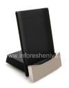 Photo 4 — ブラックベリーP'9981ポルシェデザインのためのポッドを充電オリジナルデスクトップチャージャー「ガラス」, シルバー/ブラック