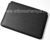 Photo 1 — Original-Leder-Kasten-Tasche Leather Sleeve für Blackberry Playbook, Black (Schwarz)