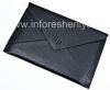 Photo 1 — Original-Leder-Kasten "Envelope" Leder-Umschlag für Blackberry Playbook, Black (Schwarz)