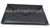 Фотография 3 — Оригинальный кожаный чехол "Конверт" Leather Envelope для BlackBerry PlayBook, Черный (Black)