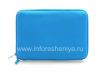 Фотография 2 — Оригинальный мягкий чехол-папка с молнией Zip Sleeve для BlackBerry PlayBook, Голубой/Серый (Sky Blue)