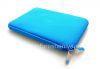 Photo 5 — El estuche blando original con manga cremallera carpeta Zip para BlackBerry PlayBook, Azul / gris (azul cielo)