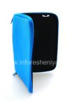 Фотография 7 — Оригинальный мягкий чехол-папка с молнией Zip Sleeve для BlackBerry PlayBook, Голубой/Серый (Sky Blue)