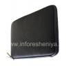 Photo 4 — Asli lembut kasus-folder Zip Lengan ritsleting untuk BlackBerry PlayBook, Abu-abu / Lampu Hijau (Gray)