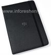 Фотография 1 — Оригинальный кожаный чехол-папка Journal Case для BlackBerry PlayBook, Черный (Black)