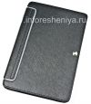 Фотография 1 — Фирменный кожаный чехол-папка с подставкой Case-Mate Venture Case для BlackBerry PlayBook, Черный (Black)