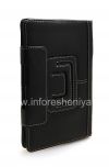 Photo 6 — Carpeta Caso Firma de cuero con soporte hecha a mano de cuero del caso Monaco Tipo de libro Soporte para BlackBerry PlayBook, Negro (Negro)