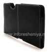 Photo 3 — Signature Leather Case-Tasche handgefertigt Monaco Vertikale / Horizontale Pouch Type Ledertasche für Blackberry Playbook, Schwarz (Black), Horizontal (Horizontale)