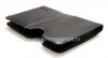 Photo 7 — Signature Leather Case-saku buatan tangan Monaco Vertikal / Horisontal Pouch Jenis Kulit Kasus untuk BlackBerry PlayBook, Hitam (Black), Landscape (Horisontal)