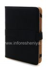 Photo 5 — Leather Case Folder "Crocodile" for BlackBerry PlayBook, The black
