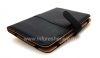 Photo 6 — Leather Case Folder "Crocodile" for BlackBerry PlayBook, The black