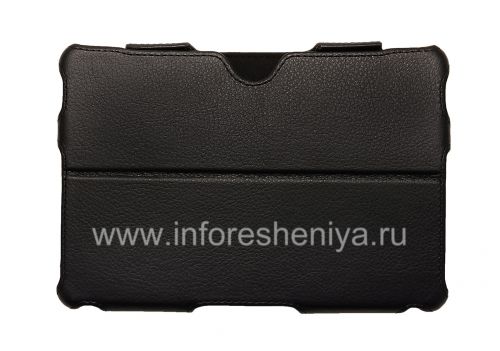 Photogallery for Dossier Housse en cuir avec étui Stand Sandwich pour BlackBerry PlayBook, Noir (Black) product