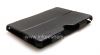 Фотография 3 — Кожаный чехол-папка с подставкой Sandwich Case для BlackBerry PlayBook, Черный (Black)