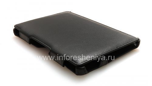 Photogallery for Dossier Housse en cuir avec étui Stand Sandwich pour BlackBerry PlayBook, Noir (Black) product