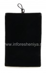 Fabric Kasus "Velvet" untuk BlackBerry PlayBook, hitam
