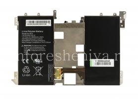 Original battery RU1-RU3 for BlackBerry PlayBook, Black, for 3G / 4G-version