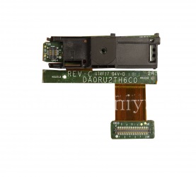 Le panneau avec les caméras avant et arrière et des boutons latéraux pour BlackBerry PlayBook, Sans couleur, par Wi-Fi version