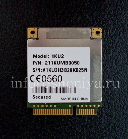 Photogallery for module zokuxhumana BlackBerry Playbook, Ngaphandle umbala, ngoba 3G-version product