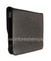 Фотография 3 — Фирменный кожаный чехол-папка с подставкой Targus Truss Leather Case Stand для BlackBerry PlayBook, Черный (Black)