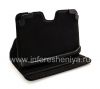 Фотография 6 — Фирменный кожаный чехол-папка с подставкой Targus Truss Leather Case Stand для BlackBerry PlayBook, Черный (Black)