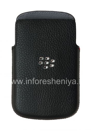 Asli Kasus-saku Kulit Pocket Pouch untuk BlackBerry Q10 / 9983