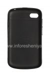 Фотография 2 — Оригинальный силиконовый чехол уплотненный Soft Shell Case для BlackBerry Q10, Черный (Black)