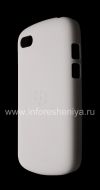 Фотография 3 — Оригинальный силиконовый чехол уплотненный Soft Shell Case для BlackBerry Q10, Белый (White)