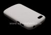 Фотография 4 — Оригинальный силиконовый чехол уплотненный Soft Shell Case для BlackBerry Q10, Белый (White)